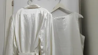 Camisón, bata, Elegante y clásico. Calidad. 90's