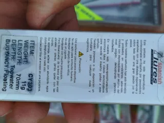 Señuelos de pesca Paseantes Olympus