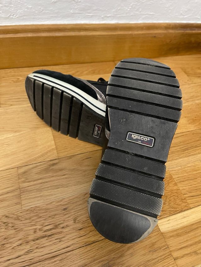 Zapatos deportivos mujer Igi&Co cremallera