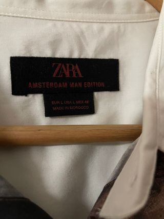 Camisa Zara Amsterdam Man Edition