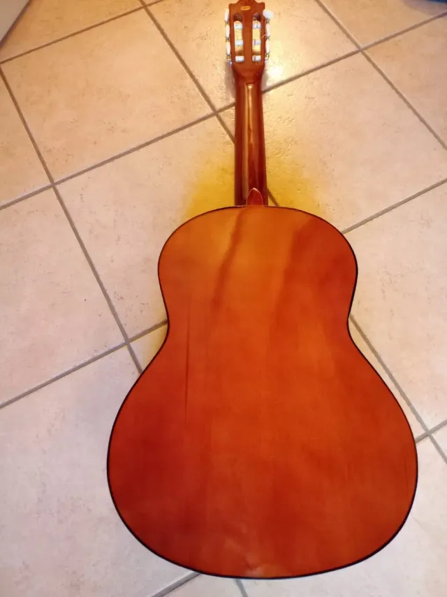 Chitarra classica con custodia e manuale