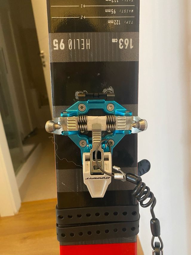 Equipo completo esquí de travesía 163cm