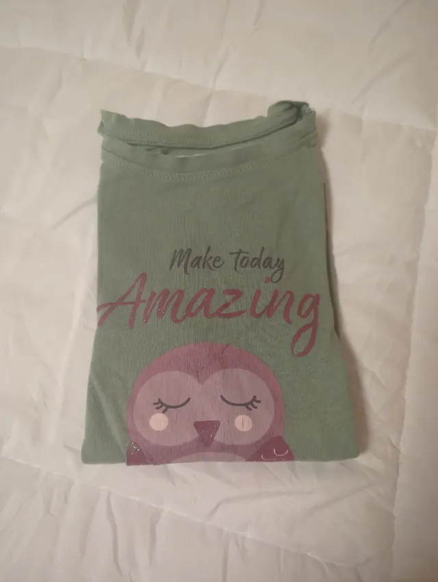 Camiseta niña manga larga 5-6 años