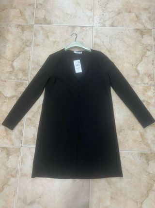 Vestido Mango Negro Talla M