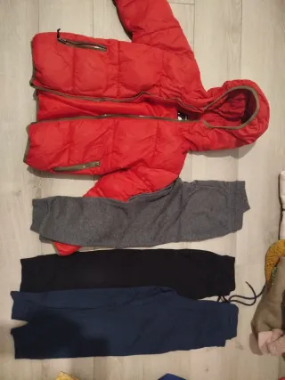 Lote cazadoras y pantalones