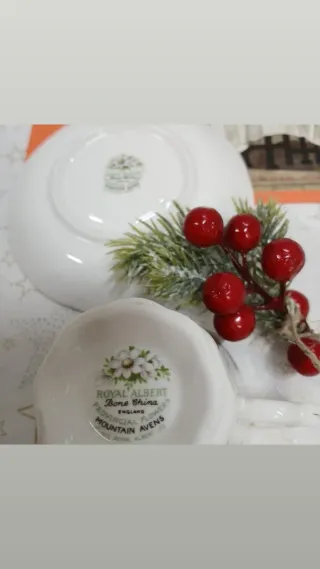 Set da tè x 4 porcellana Royal Albert