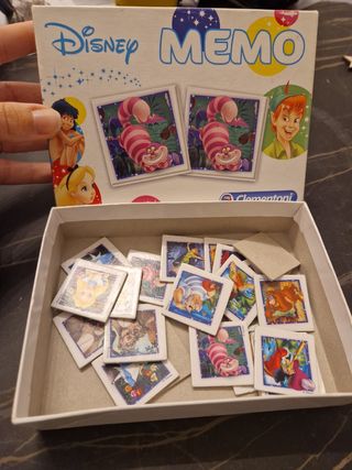 Gioco memory Disney Clementoni con 24 tessere