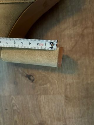 Botas altas serraje Zara Talla 41