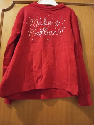 Maglietta manica lunga 3 anni