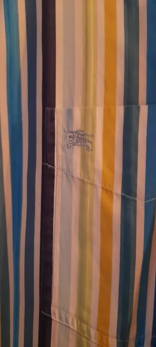 Camisa Burberrys Rayas Multicolor Talla L
