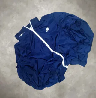 Cortavientos Nike Vintage Azul marino 90s / Y2K