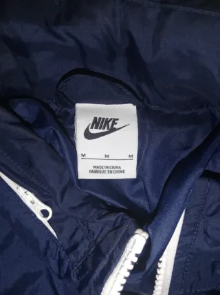 Cortavientos Nike Vintage Azul marino 90s / Y2K