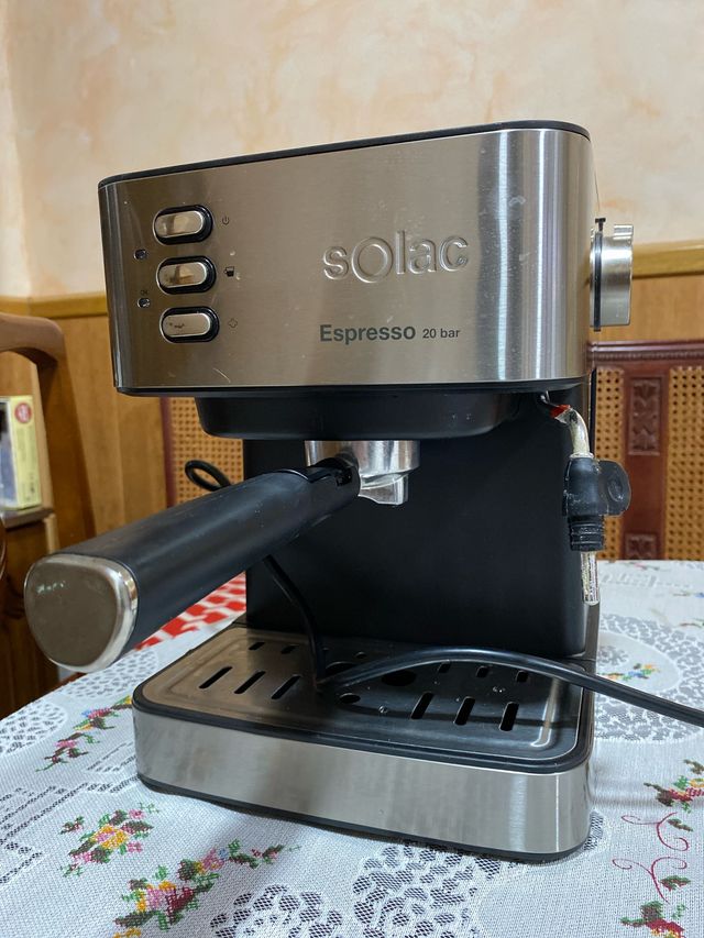 Cafetera Solac Espresso 20 bar