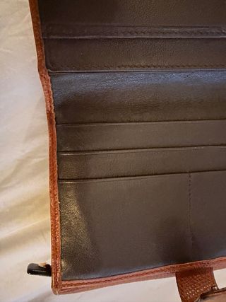 Cartera Loewe Marrón Piel