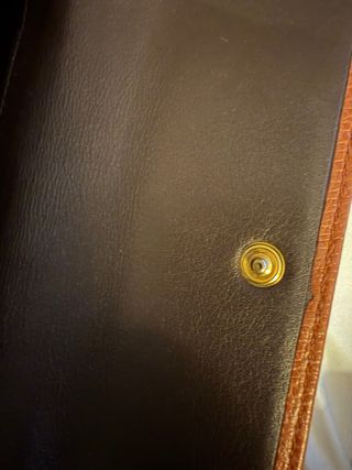 Cartera Loewe Marrón Piel