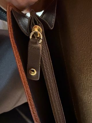 Cartera Loewe Marrón Piel