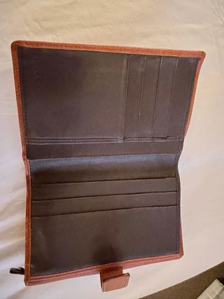 Cartera Loewe Marrón Piel