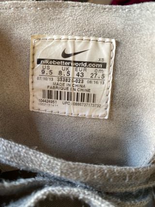 Tenis Nike Janoski Grises Talla 43