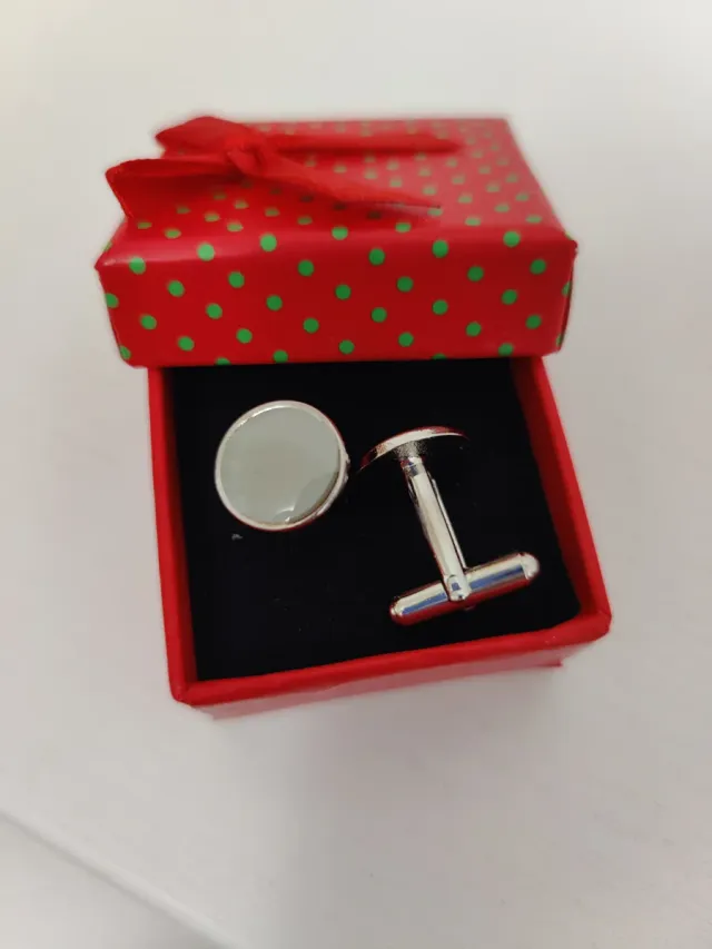 Gemelos Junior Comunión Plata y Blanco