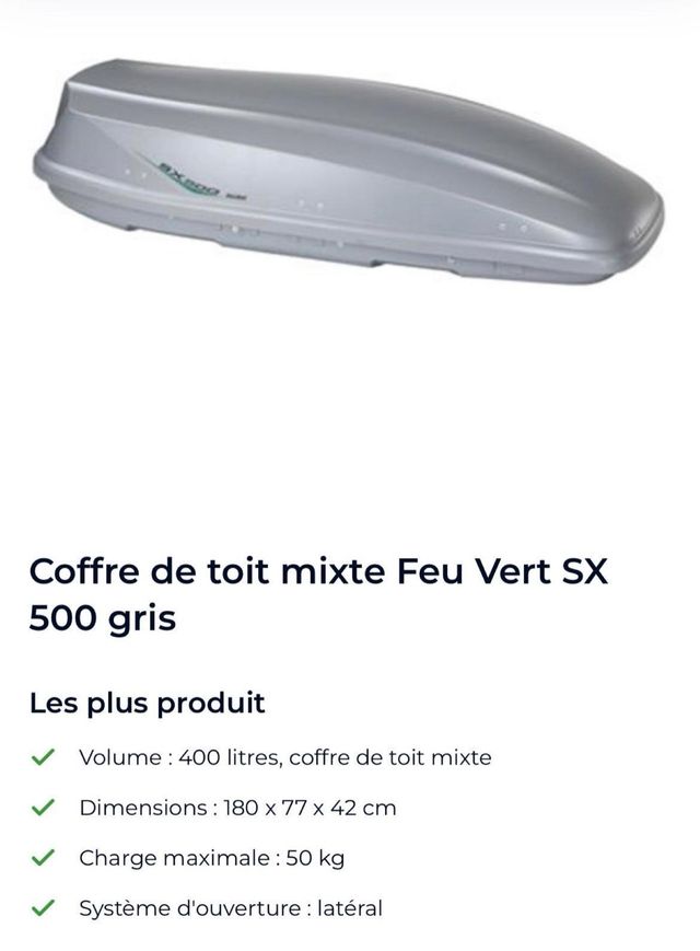 Baúl portaequipajes