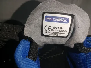 Zapatos de trabajo Aníbal negros