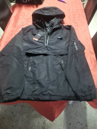 Cazadora Anorak Negra Talla M Sin Estrenar