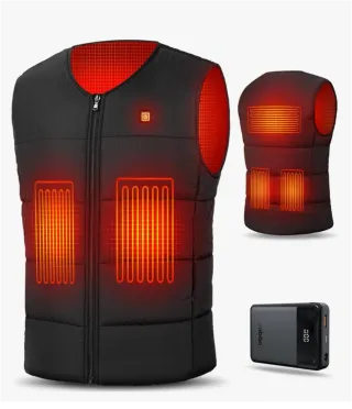 Chaleco Calefactable Negro