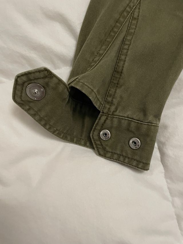 Chaqueta Mango Verde Talla S