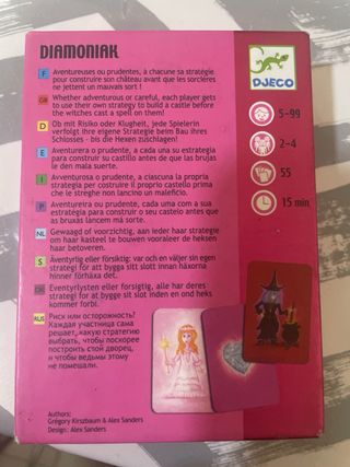 Juego Diamoniak Djeco Aventura y Estrategia