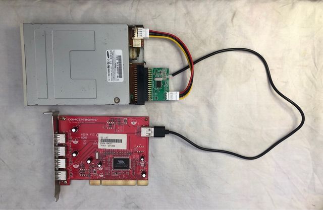 Disquetera Samsung 3.5 + Adaptador USB