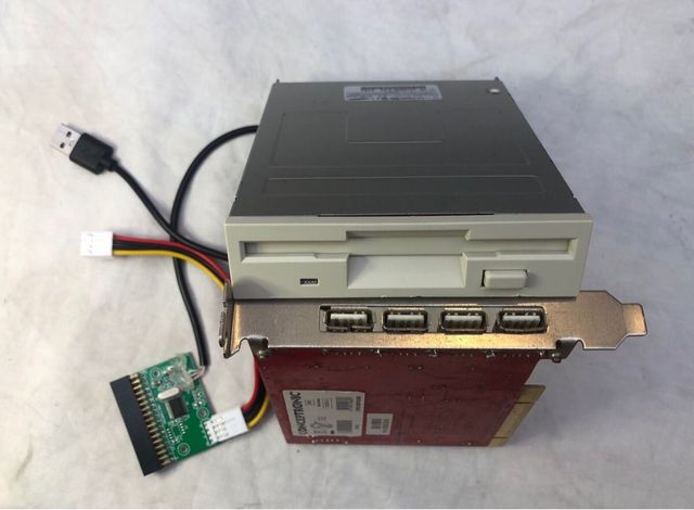 Disquetera Samsung 3.5 + Adaptador USB