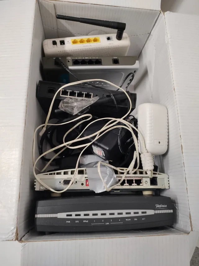 Lote Routers Antiguos Telefonica