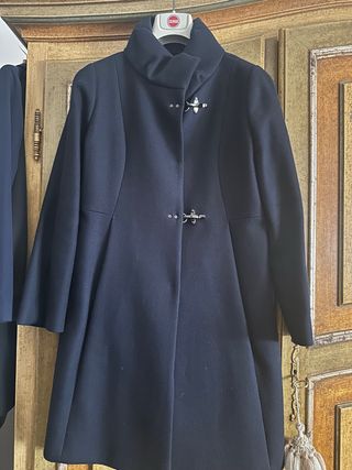 Cappotto Fay blu in panno