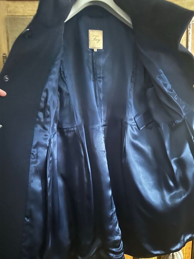 Cappotto Fay blu in panno