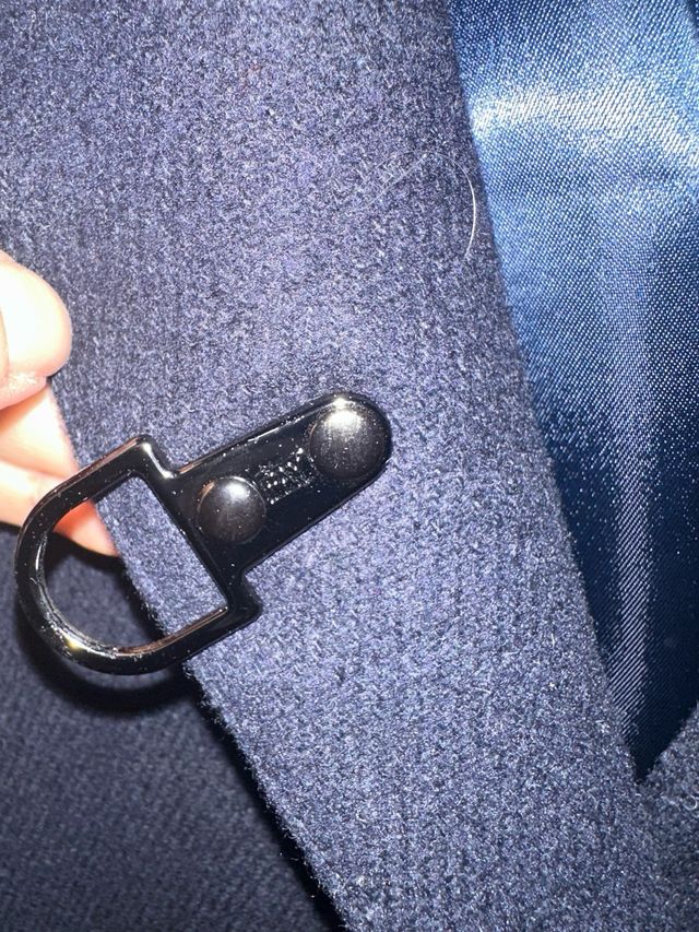 Cappotto Fay blu in panno