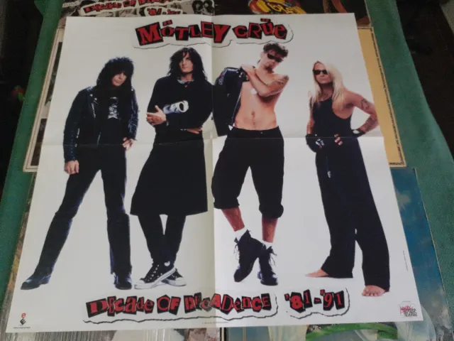 Lote 7 Vinilos LP: Mötley Crüe, ELO, Cat Stevens