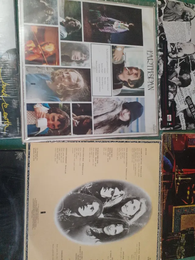 Lote 7 Vinilos LP: Mötley Crüe, ELO, Cat Stevens