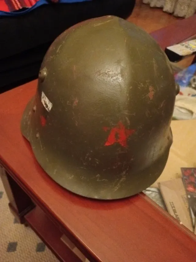 Casco militar original ejército Bulgaria WW2
