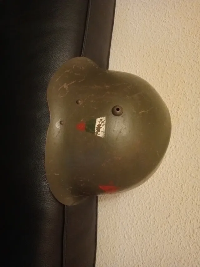 Casco militar original ejército Bulgaria WW2