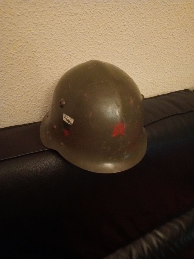 Casco militar original ejército Bulgaria WW2