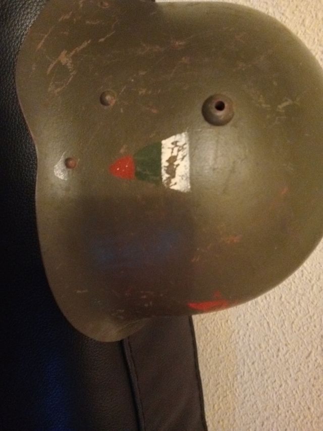 Casco militar original ejército Bulgaria WW2