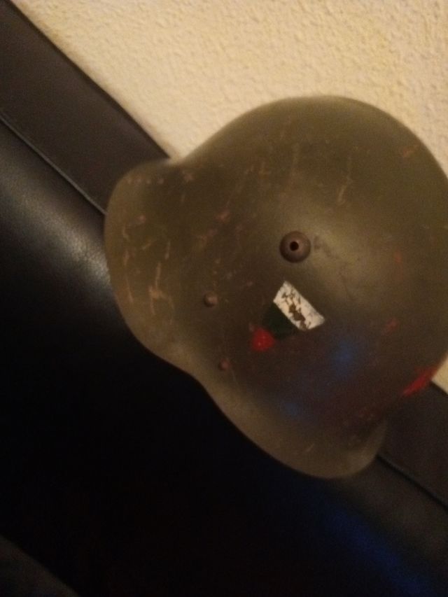 Casco militar original ejército Bulgaria WW2