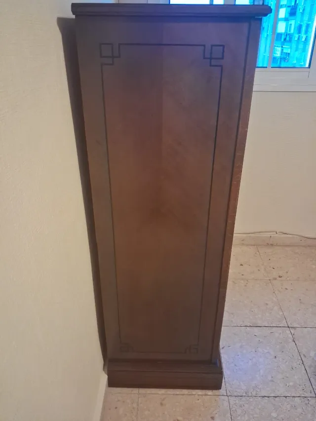 Mueble roble macizo para equipo de música