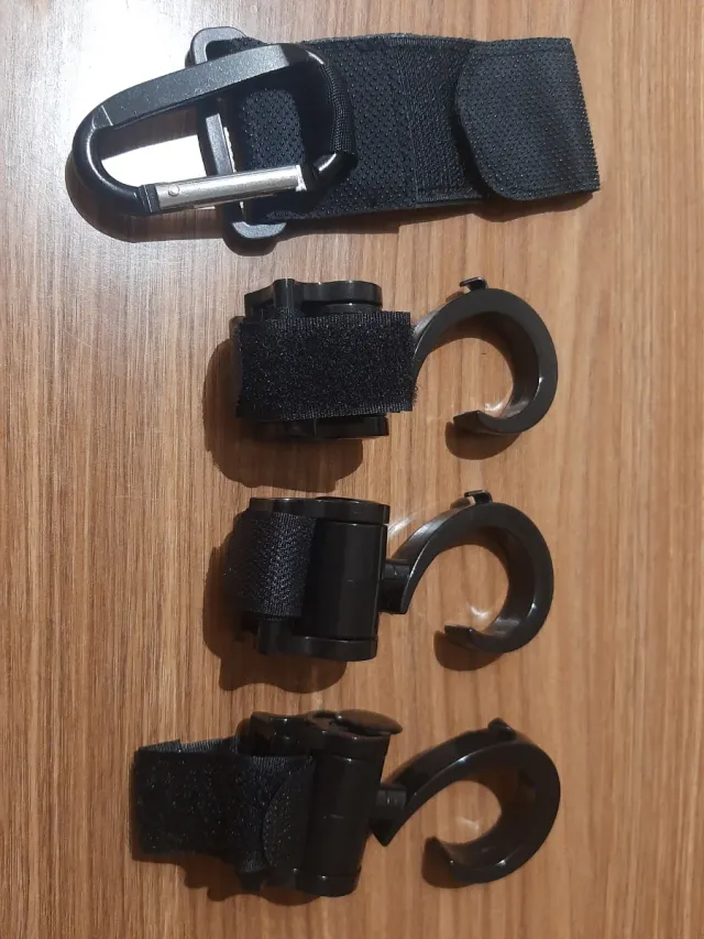 Ganchos para carrito de bebé