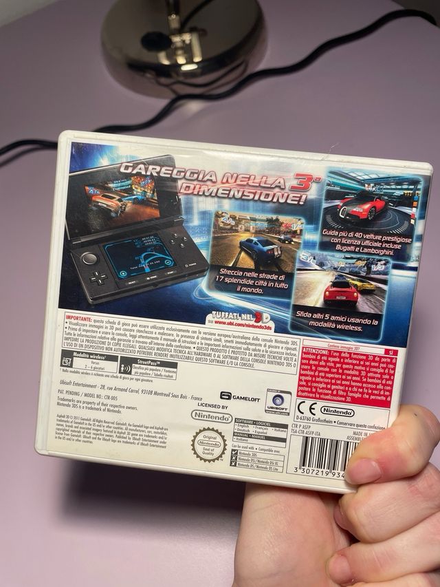 Asphalt 3D Nintendo 3DS