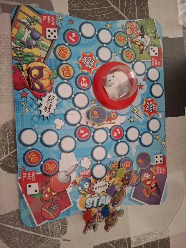 Juego de mesa Super Zings Race to Rescue