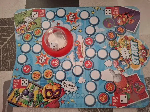 Juego de mesa Super Zings Race to Rescue