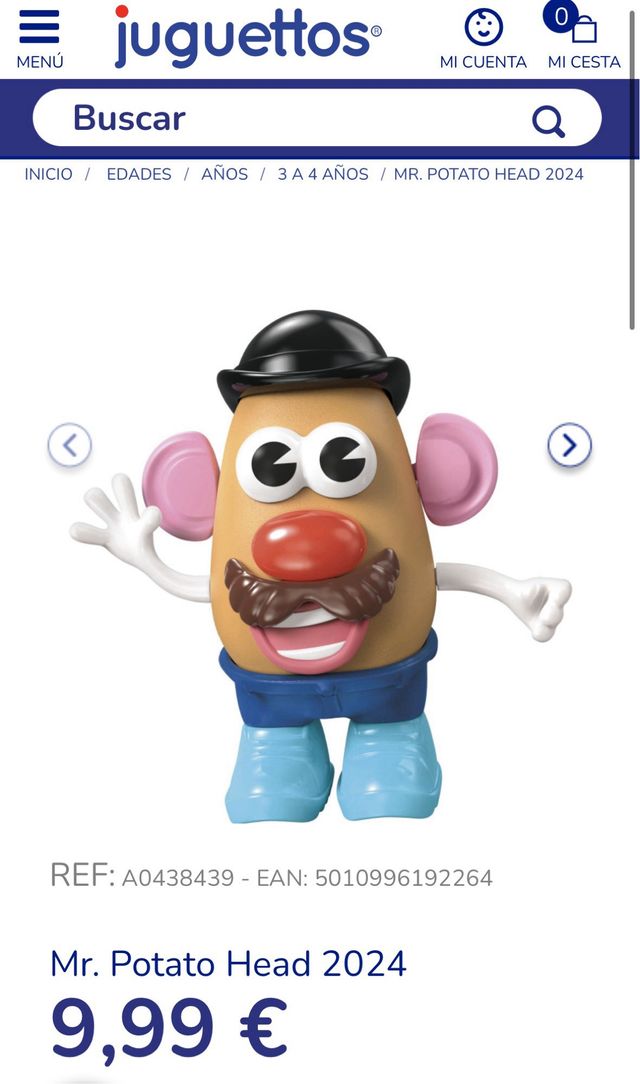 Mr. Potato Head Set de 13 Piezas