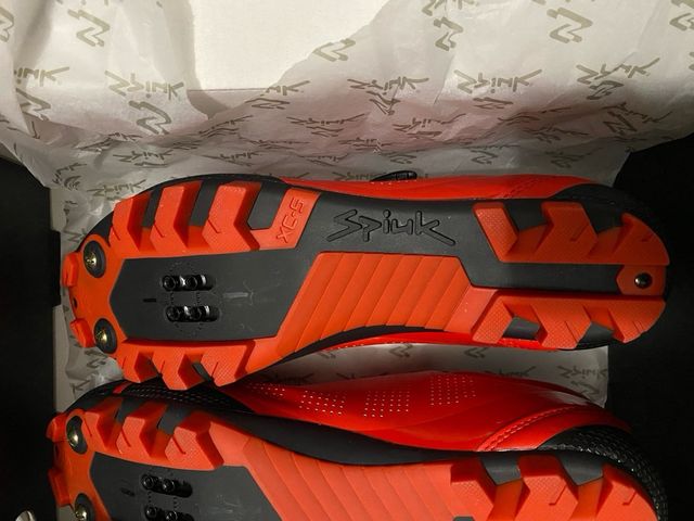 Zapatillas Spiuk Aldapa MTB Talla 44 Rojo