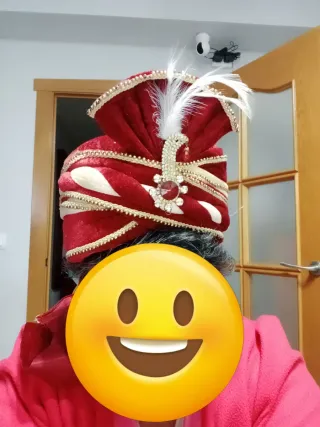 Turbante de boda Indio para hombre